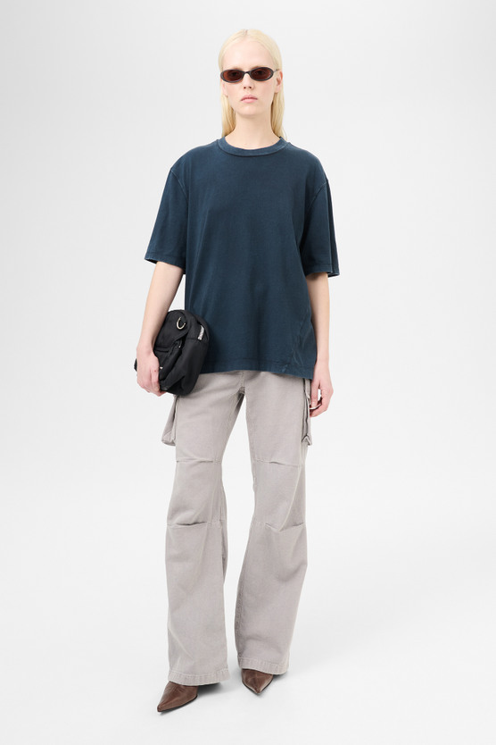 Our Legacy - Big T-Shirt Worn Blue Legacy Jersey