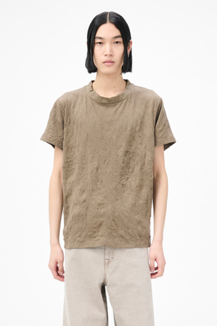 【関税込み】OUR LEGACY カーキ Bliss Tシャツ Our Legacy - Bliss T-shirt Olive Crinkle Jersey