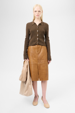 Our Legacy - Mazzy Polo Tobacco Clean Cotton