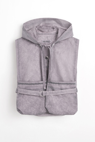 Our Legacy - Marsupium Vest Mineral Blue Papyrus Poly