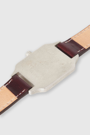 【OUR LEGACY】ノータイムウォッチ Sterling Silver ストラップ Our Legacy - No Time Watch Sterling Silver Burgundy Strap