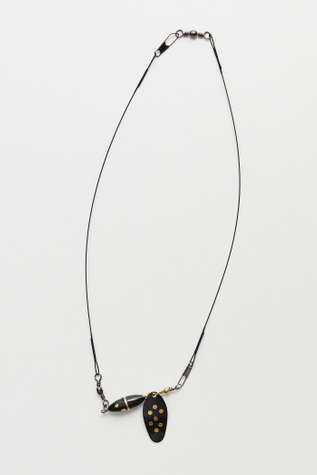 Spinner Necklace Spotted Gold