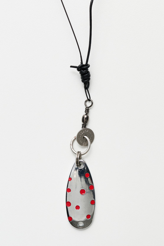 【可愛いアクセント】OUR LEGACY ANGLER ネックレス Our Legacy - Angler Necklace Spotted Red
