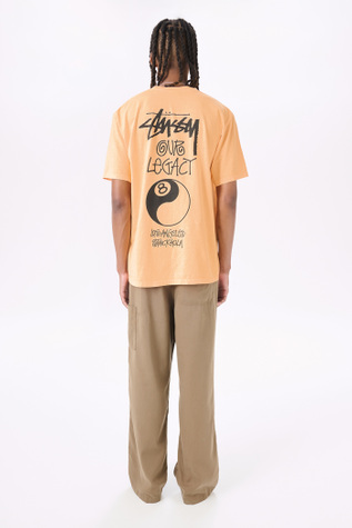Our Legacy - OL 8 Ball Yin Yang Pig Dyed Tee Peach