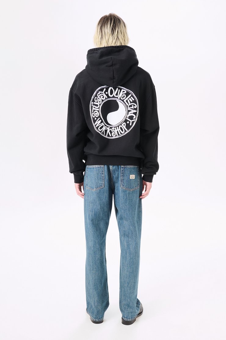 『Stussy x Our Legacy』Buana Pig. Dyed Hoodie Taupe 24FW Stussy x Our Legacy Work Shop Buana Pigment Dyed Hoodie