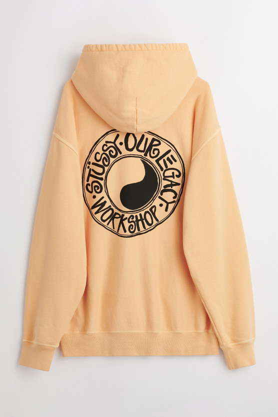 『Stussy x Our Legacy』Buana Pig. Dyed Hoodie Taupe 24FW Our Legacy - OL Buana Pig. Dyed Hood Taupe