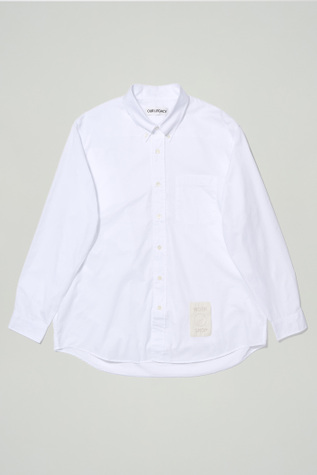 Work Shop Shirt White Poplin