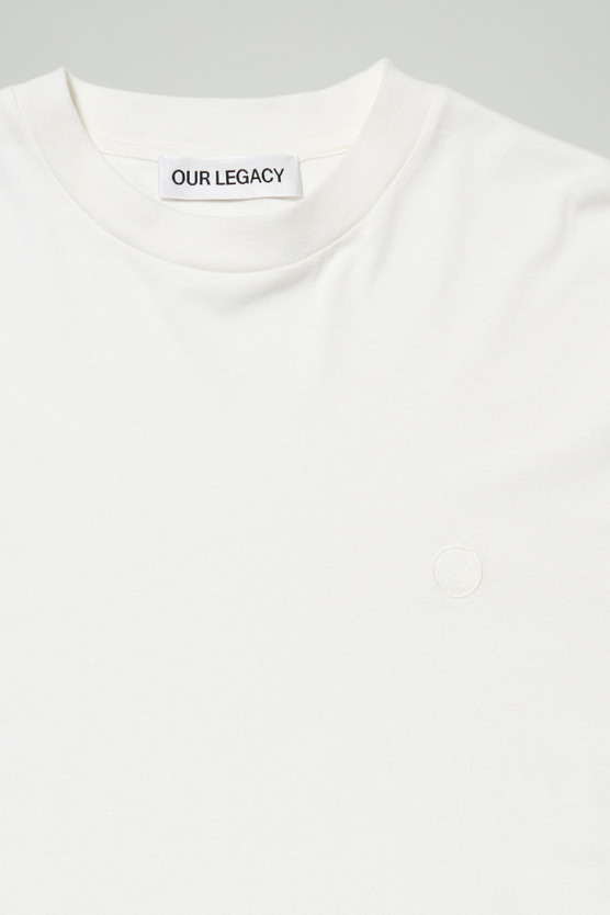 Tシャツ・カットソー OUR LEGACY Woman T-Shirt White W2256BW WHITE Our Legacy - Coco Shirt Off White Air Cotton
