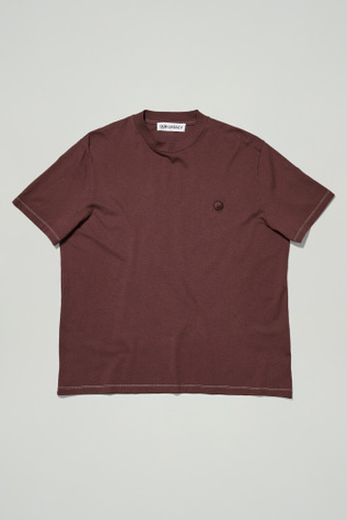 Box T-Shirt Brown Yin Yang Embroidery