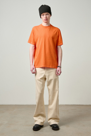 Box T-Shirt Orange Yin Yang Embroidery