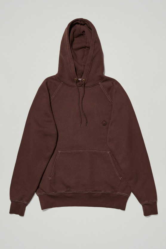 Our Legacy - Work Shop Hood Brown Yin Yang Embroidery
