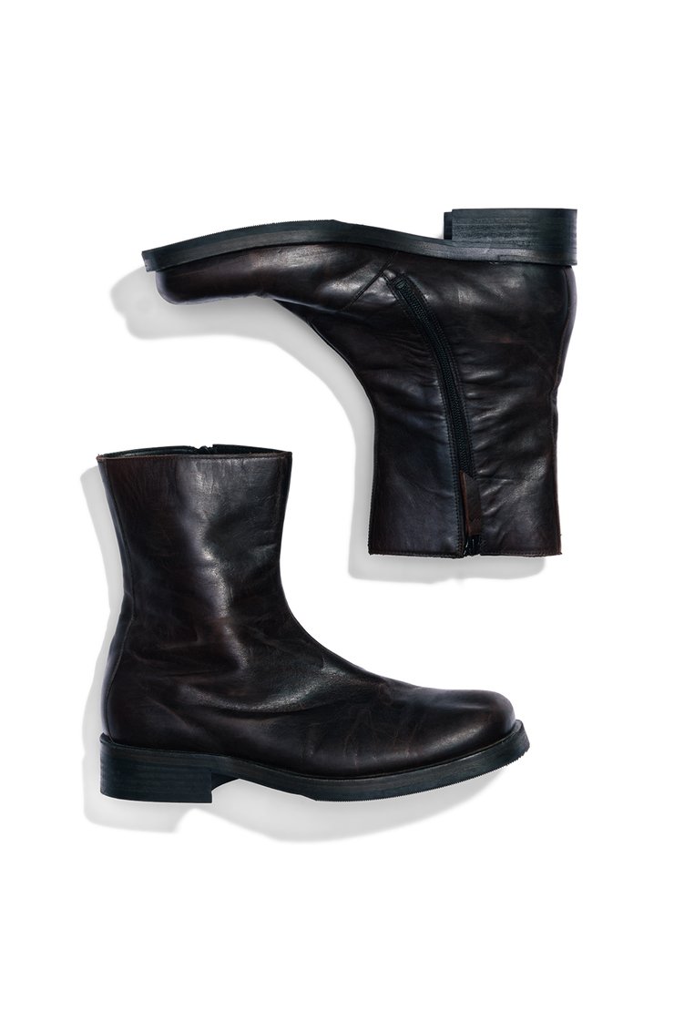 わをん　camion boots Our Legacy - Camion Boot Olive Leather