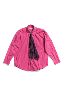 Our Legacy - Coco Shirt Overdyed Pink Tie Print
