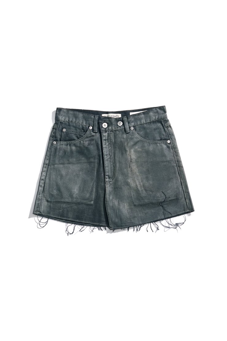 ★Porta★ SHIRRING CAPRI SKIRT PANTS GREY 24HS026 Capri Yoga Pants Fold Over Waist, S, Heather-Grey - Walmart.com