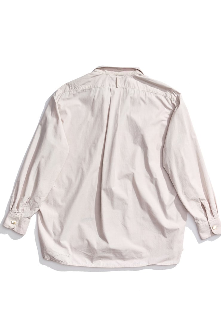 Tシャツ・カットソー OUR LEGACY FW22 TUXEDO SHIRT POPLIN (W4222TA ANTIQUE WHITE) Our Legacy - Tuxedo Shirt Antique White Symbiont Poplin
