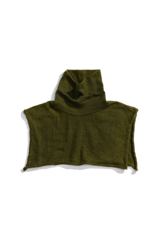 Fake Turtleneck Overdyed Green
