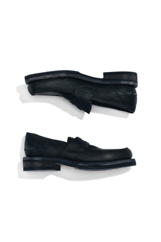 Loafer Painted Matte Black Leather