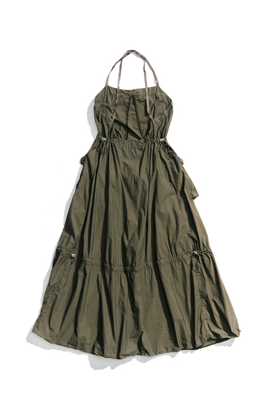 Our Legacy Parachute Dress Stone Khaki Poplin – Neighbour