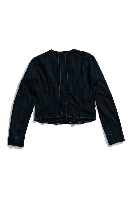 Our Legacy - Pleated Blouse Ripped Crypto Stripe