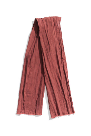 Scarf Overdyed Red
