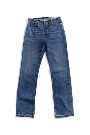 Spiral Cut Coastal Blue Cut Waist