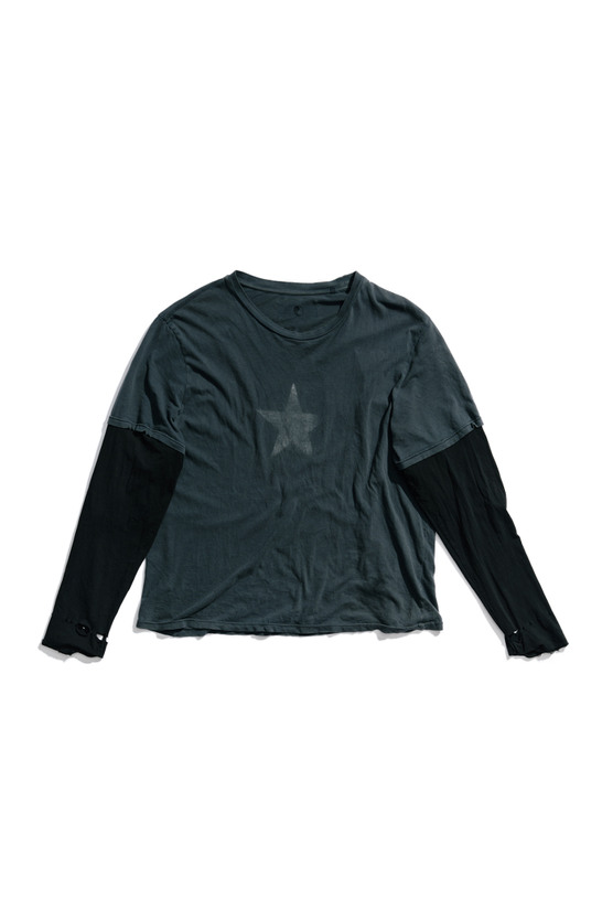 ■LMC■ OVERDYED LAYERED LONG SLV TEE black 0LM45SLS702BLK MUSINSA | LMC OVERDYED FN LONG SLV TEE black
