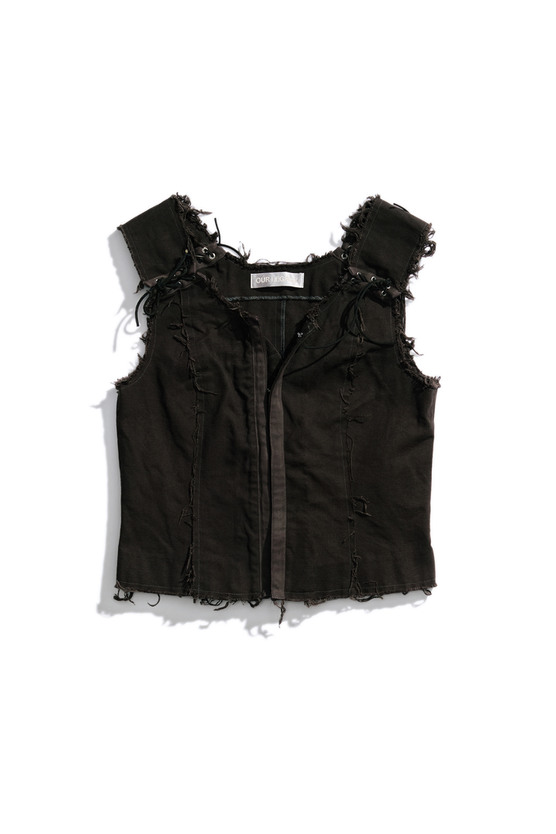 Our Legacy - Tough Vest Overdyed Chocolate