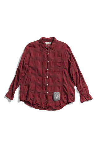 Work Shop Shirt Overdyed Red