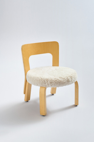 Work Shop Artek Kids Chair 65 Light Shearling