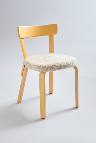 Work Shop Artek Chair 69 Light Shearling