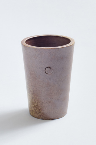 Work Shop Vase Salt Glazed Brown