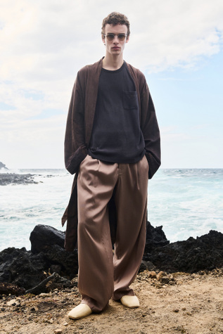 Toga Coat Ragu Tinto Doppio Cotton