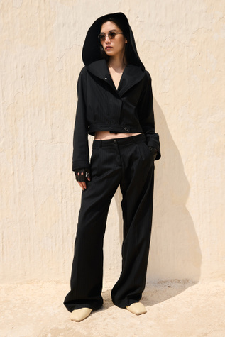 Incognito Jacket Linee Di Mezzanotte Wool