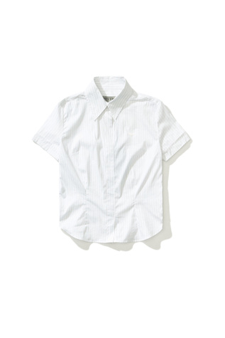 トップス our legacy GRAZIA SHIRT SHORTSLEEVE 40 Our Legacy - Grazia Shirt Shortsleeve Ragazzo Stripe