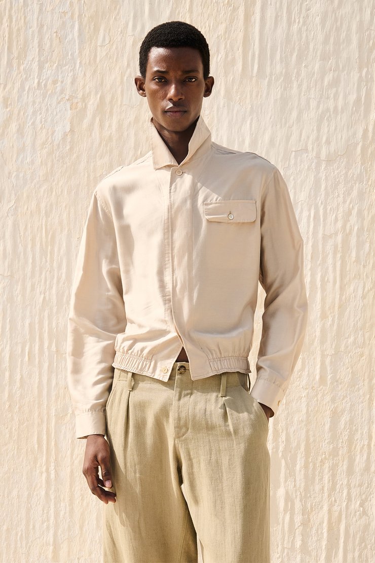 トップス OUR LEGACY Emporio Armani LIBERO SHIRT OUR LEGACY: WORK SHOP Emporio Armani Beige Libero Shirt | SSENSE