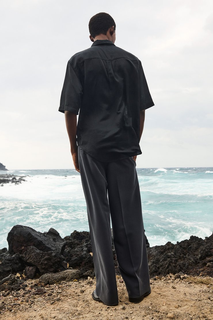 新品　OUR LEGACY ARMANI パンテレリアシャツ　サイズ44or46 Our Legacy - Pantelleria Shirt Fiore Tagliato Print
