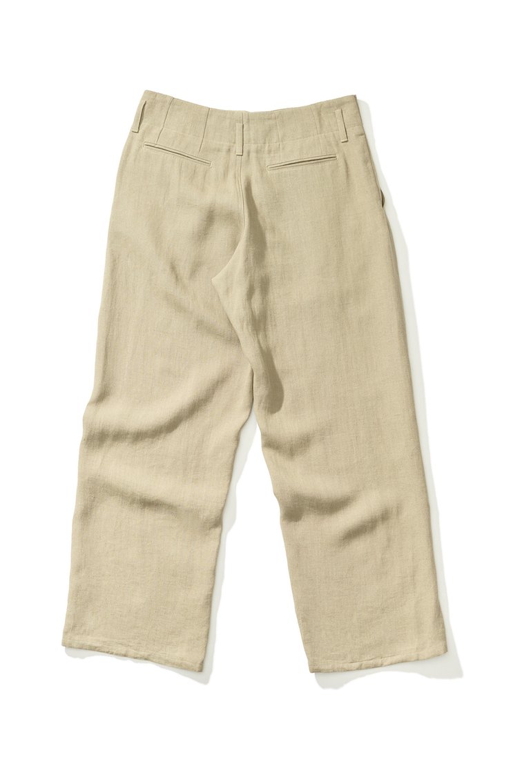 Our Legacy - Carico Trouser Oliva Pure Linen
