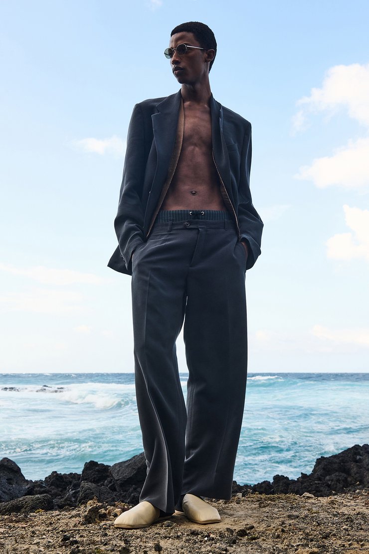 Our Legacy - Togo Trouser Ghiaccio Waffle