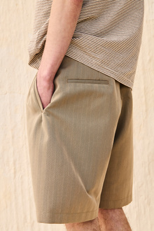 Our Legacy - Gonfi Shorts Polvere Herringbone