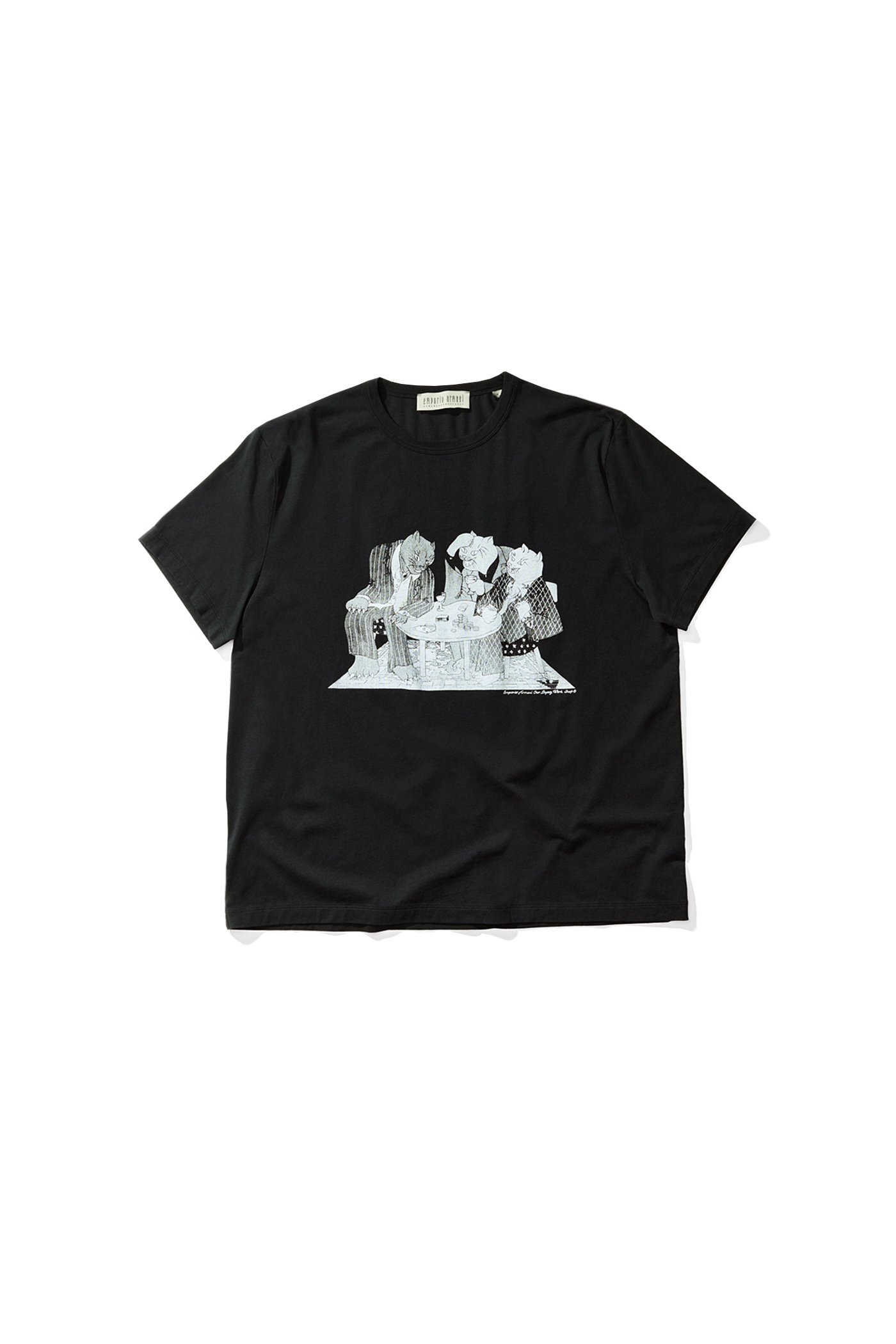 Our Legacy - Primo T-Shirt Nero Gatti