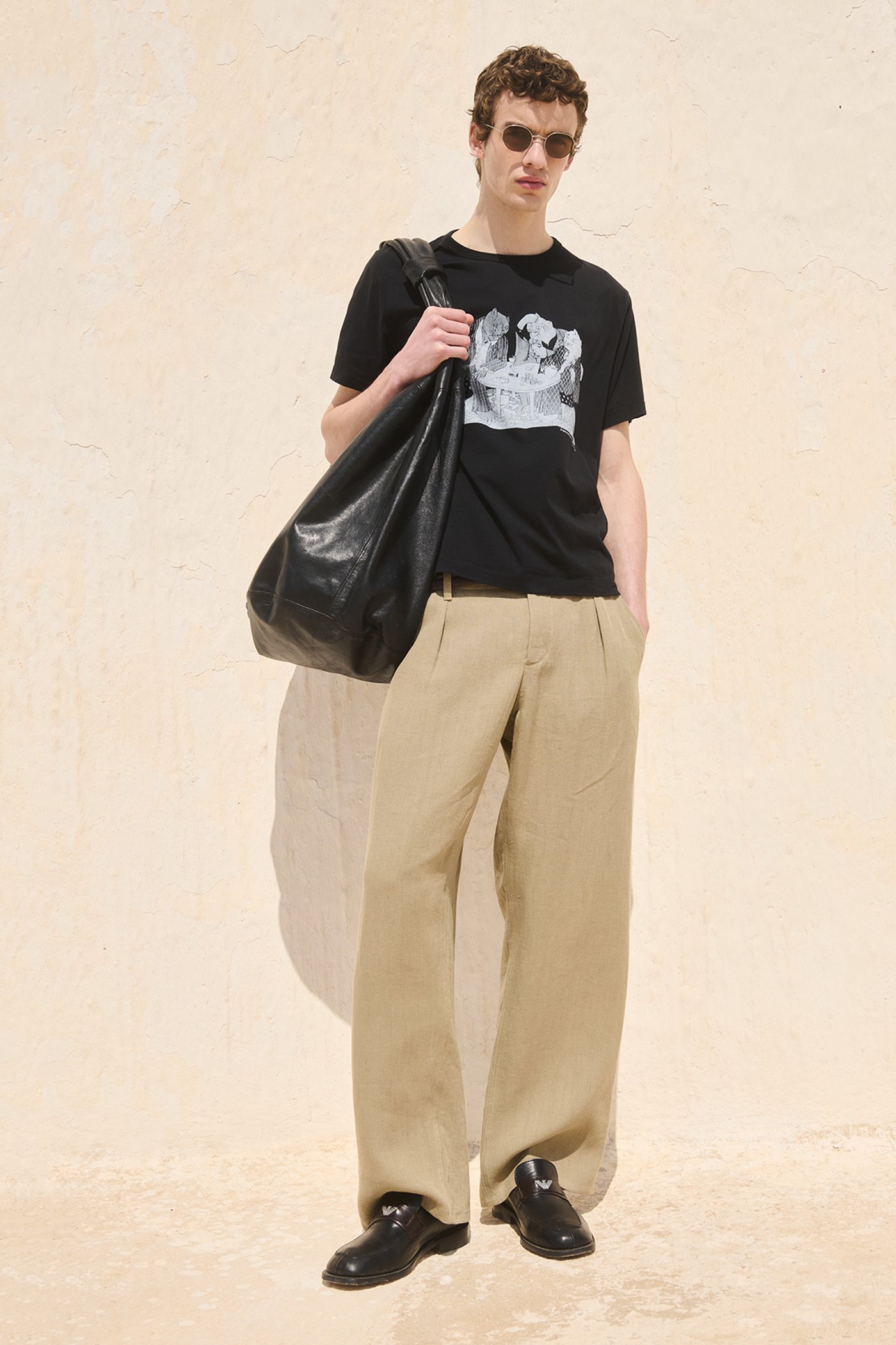 Our Legacy - Primo T-Shirt Nero Gatti