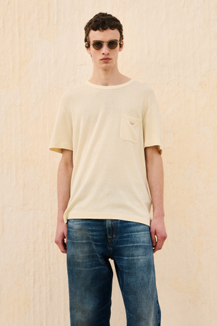 OUR LEGACY×Emporio Armani All TASCA T-SHIRT Our Legacy - Tasca T-shirt Pannacotta Silk