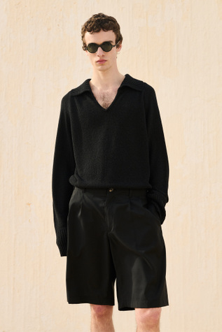 【新品】25SS OUR LEGACY RUE V-NECK KNIT Our Legacy - Rue V-Neck Nori Green Cyclone Linen