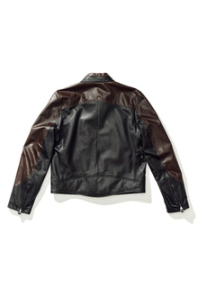 ジャケット・アウター our legacy emporio armani leather jacket Our Legacy - Emporio Armani Grande Trix Leather Jacket - Black Our