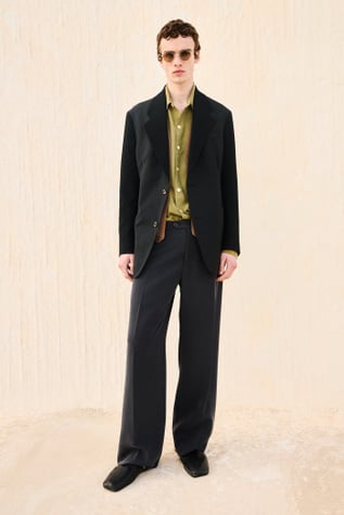 Togo Blazer Filo Di Ombra Wool