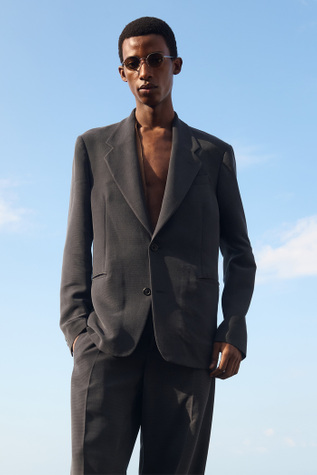 Togo Blazer Ghiaccio Waffle