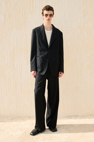 Togo Blazer Linee Di Mezzanotte Wool