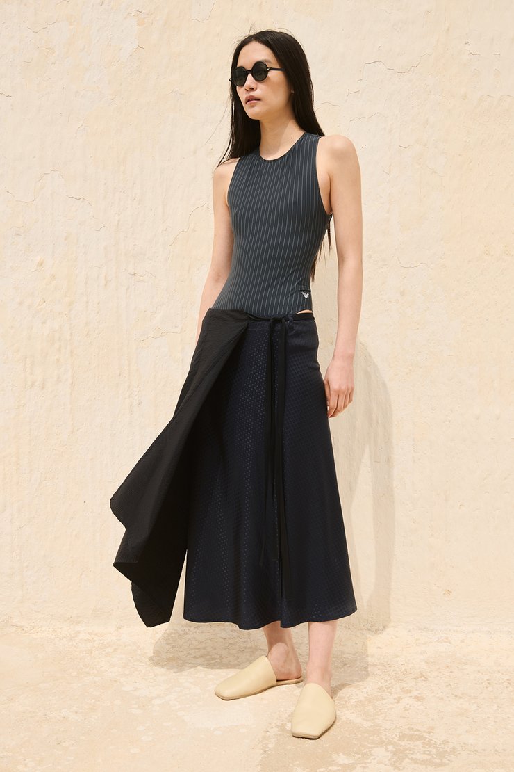 スカート Our Legacy Emporio Armani SARO SKIRT Our Legacy - Saro Skirt Ombra Di Notte