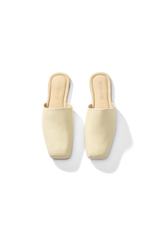 Cigarr Slipper Crema Leather