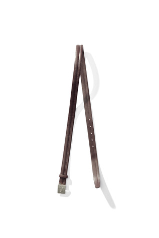 Traccia Belt Due Leather